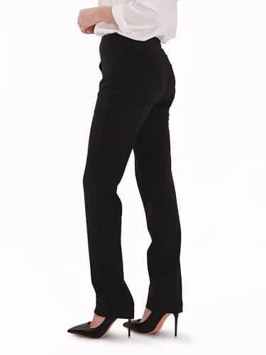 Safort Women's Yoga Pants Straight Leg 28"/30"/32"/34" | Moisture-Wicking, Mid Rise, Black thumbnail 9