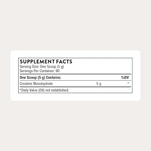 THORNE Micronized Creatine Monohydrate Powder 16oz (454g) | NSF Certified for Sport thumbnail 2