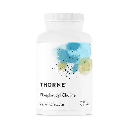 THORNE Phosphatidyl Choline Softgels 420 mg (60 Count) | Liver & Cholesterol Support thumbnail 1