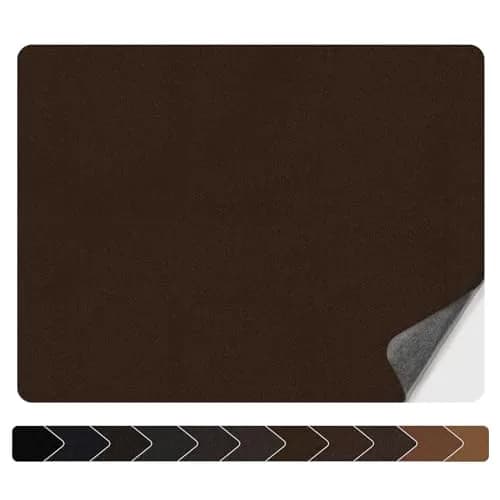 Numola Leather Repair Patch 8x11 Inch (20.3x27.9 cm) Medium Brown | Waterproof Self-Adhesive Fabric Tape thumbnail 1