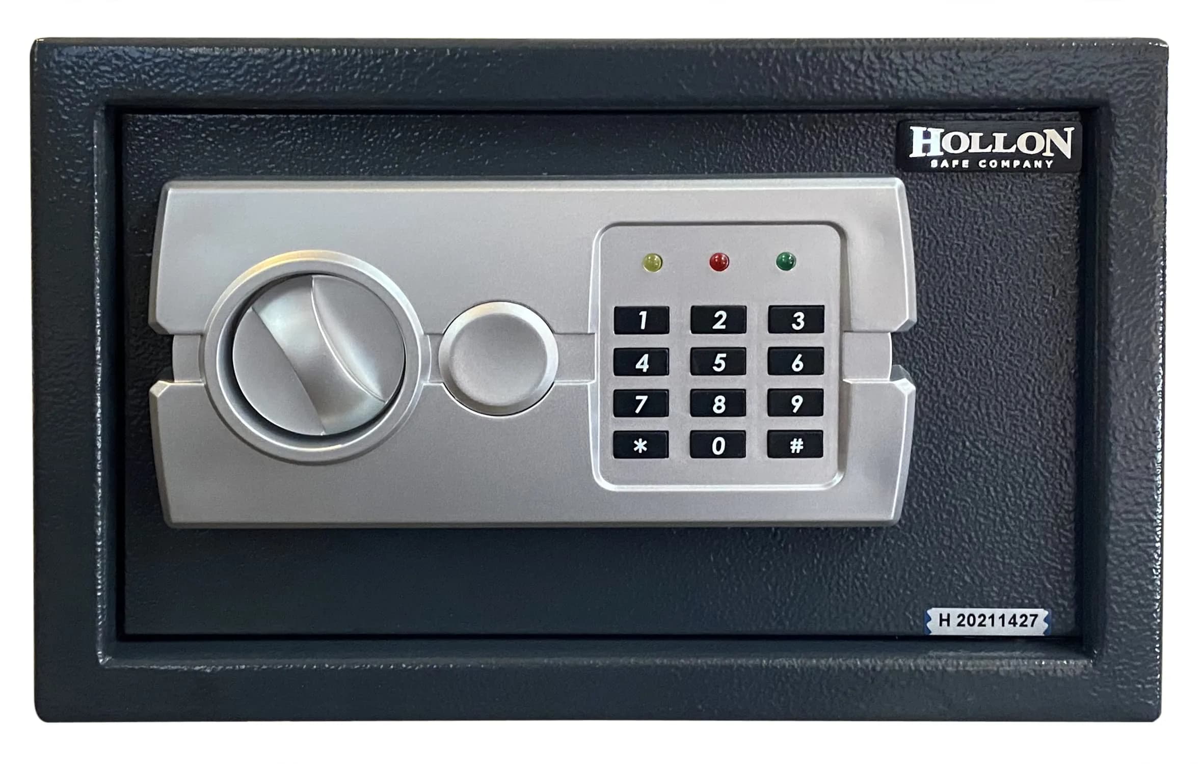Hollon Safe E-20 Hotel Safe Small | Electronic Keypad, Alloy Steel, Black - main product image