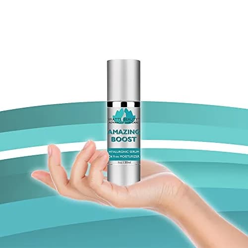 Watts Beauty Amazing Boost Ultra Hydrating Hyaluronic Serum - Oil Free Face Moisturizer 1 oz | Hydrates & Plumps Skin thumbnail 7