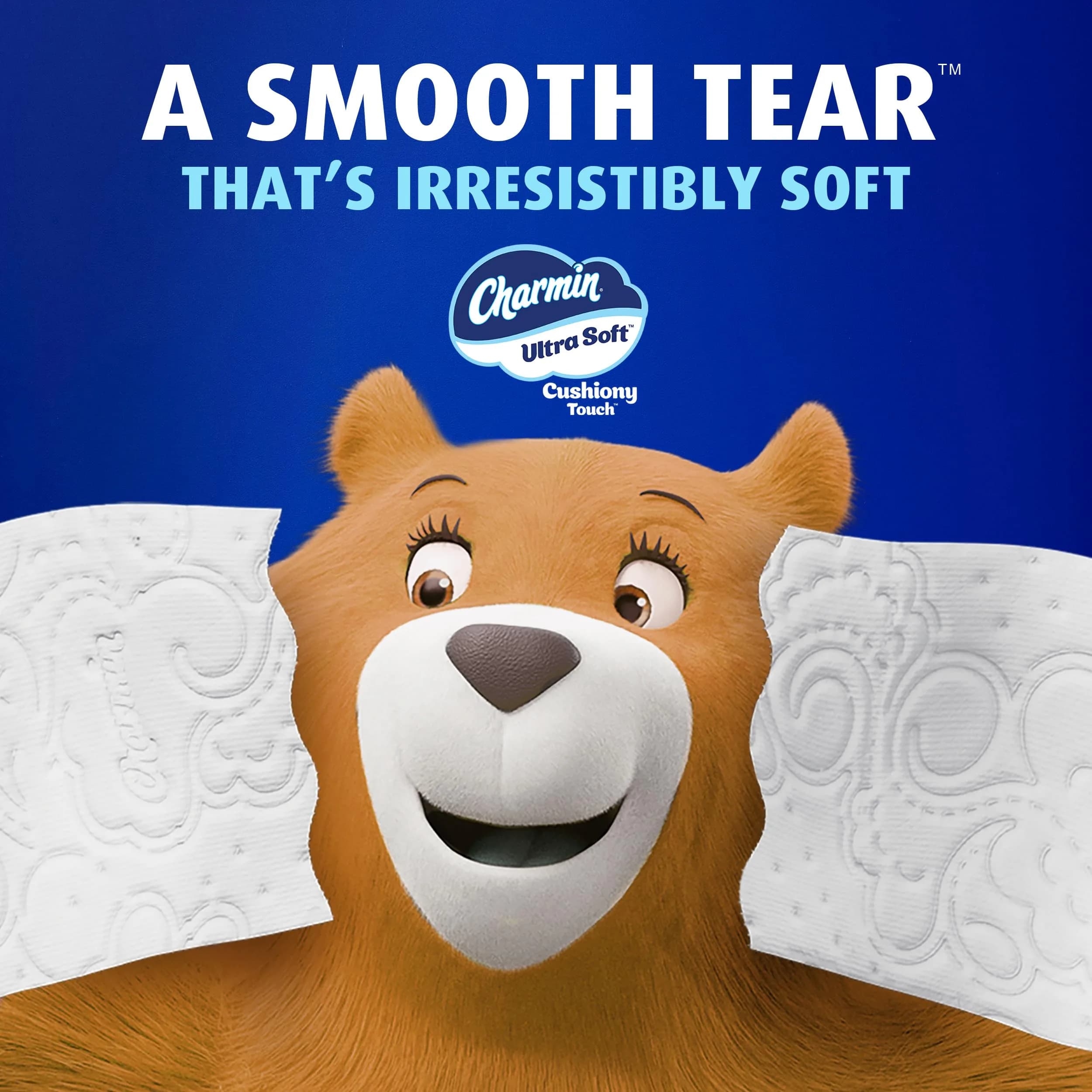 Charmin Ultra Soft Toilet Paper, Family Mega 24-Roll Pack | 2-Ply, 267 Sheets Per Roll - view 6
