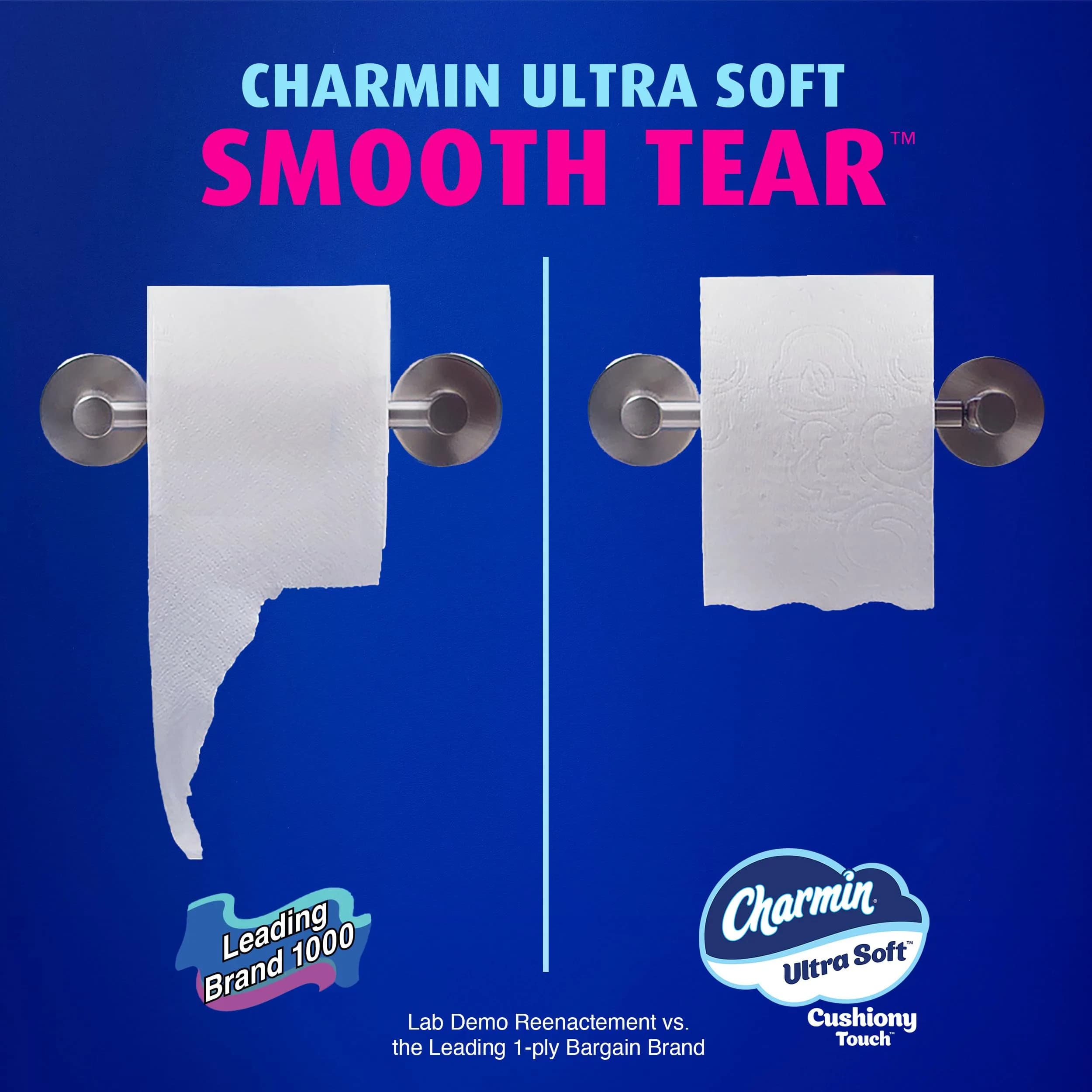 Charmin Ultra Soft Toilet Paper, Family Mega 24-Roll Pack | 2-Ply, 267 Sheets Per Roll - view 9