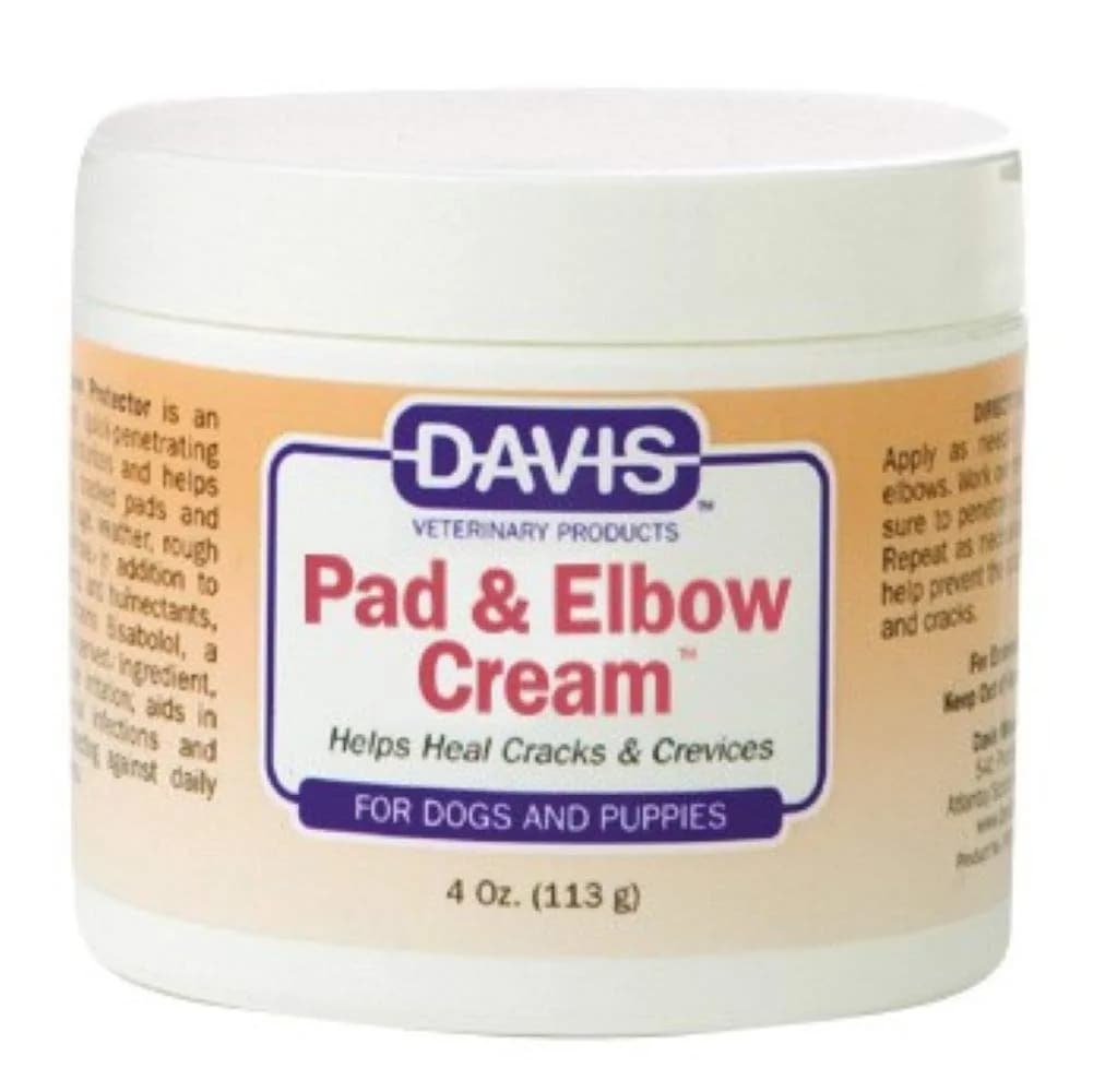 Davis Manufacturing Pad & Elbow Cream 4 oz | Moisturizes & Supports Healthy Pads & Calloused Elbows