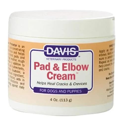 Davis Manufacturing Pad & Elbow Cream 4 oz | Moisturizes & Supports Healthy Pads & Calloused Elbows thumbnail 1