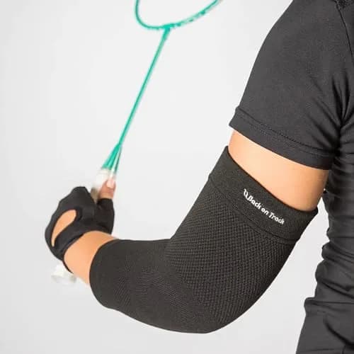 Back on Track Physio 4-Way Stretch Black Elbow Brace | Support & Recovery for Tennis & Golf Elbow thumbnail 4