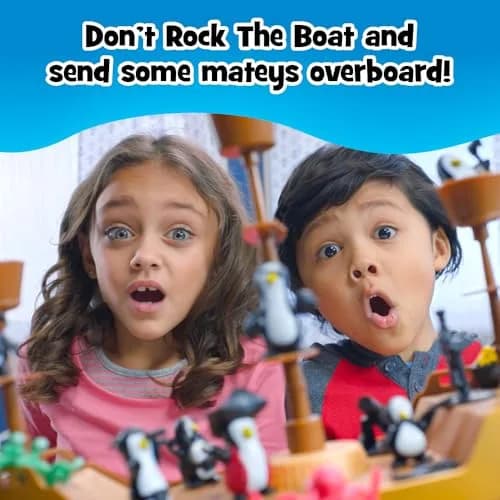 PlayMonster Don’t Rock the Boat Board Game | 27.9 cm (11 in) | Educational Hand-Eye Coordination Game thumbnail 2