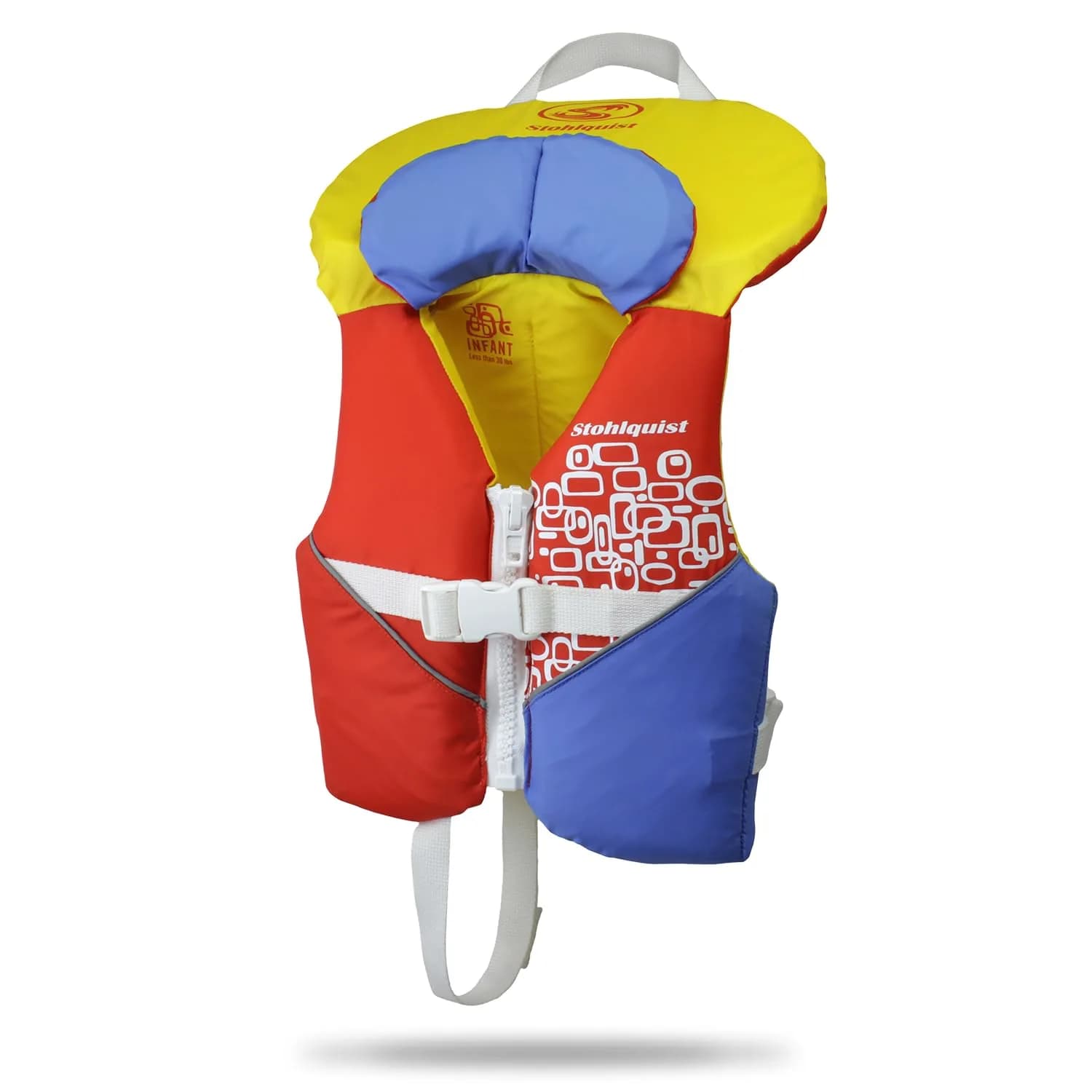 Stohlquist Toddler Life Jacket 20-30 lbs | US Coast Guard Approved, Soft Neck Support, Lightweight & Durable