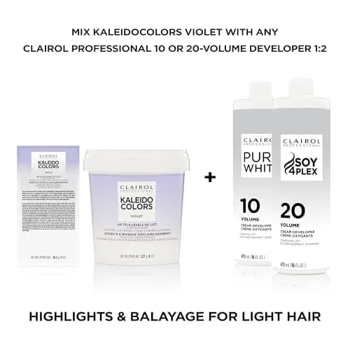 Clairol Professional Kaleidocolors Hair Lightener 1 oz. | Tones Highlights in 10 Min thumbnail 6