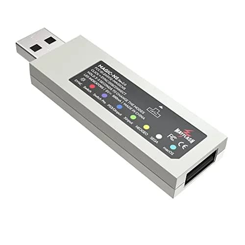MAYFLASH Magic NS Wireless Bluetooth Controller USB Adapter for Switch/2, Windows, Raspberry Pi, macOS, PS3, NEOGEO Mini - 7.3cm (2.9in) thumbnail 1