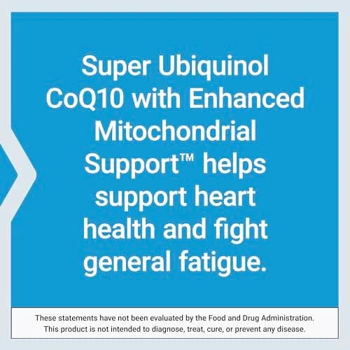 Life Extension Super Ubiquinol CoQ10 100 mg Softgels | Enhanced Mitochondrial Support, Heart Health, Cell Energy, Bioavailable, Non-GMO & Gluten-Free thumbnail 5