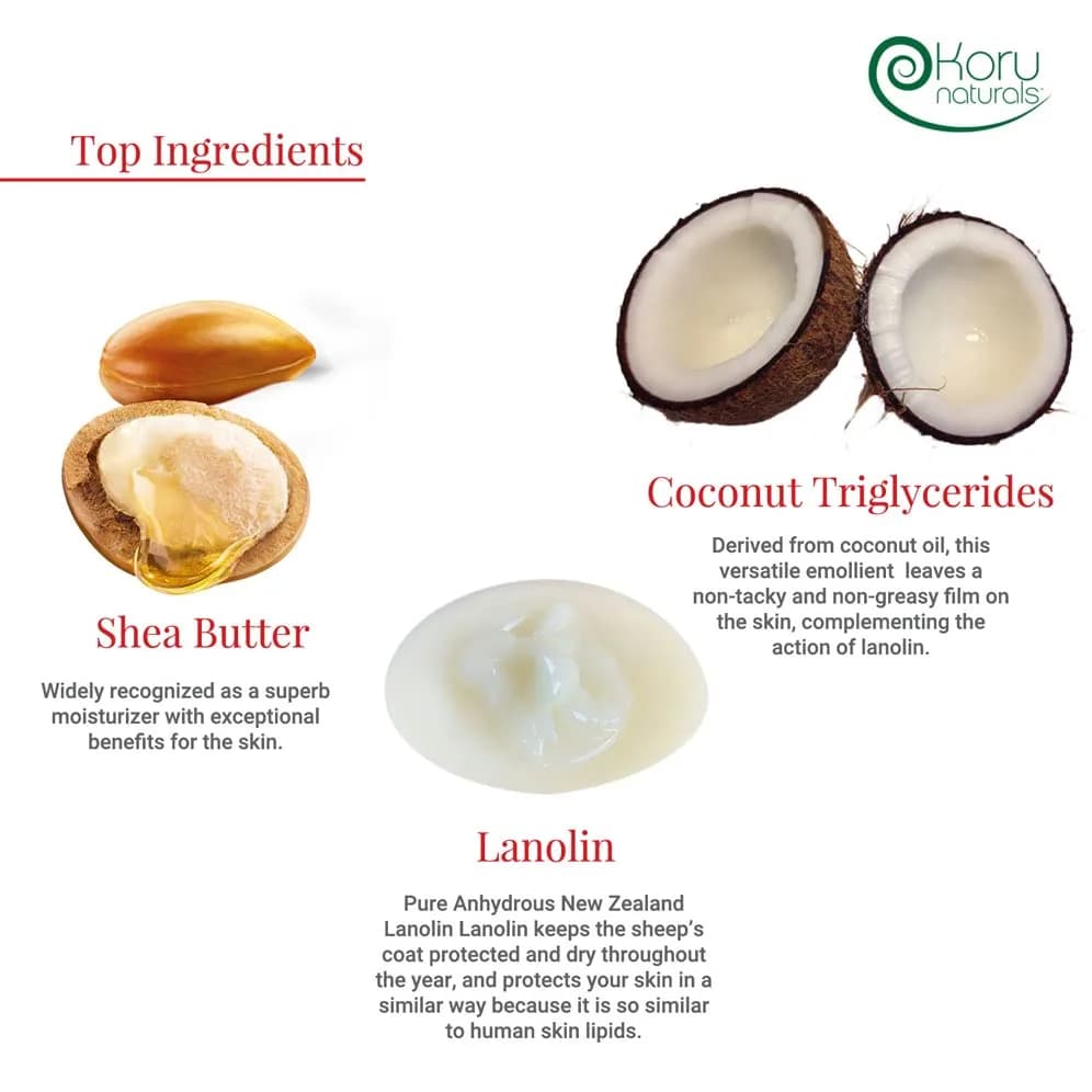 Beauty Spa Pure & Simple New Zealand Lanolin Cream (6 Pack) | Gentle Moisturizer for Sensitive & Dry Skin thumbnail 5