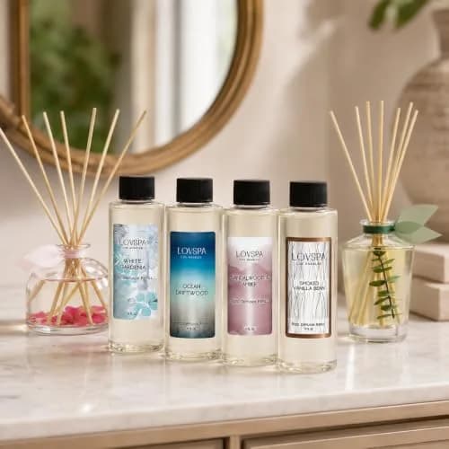 LOVSPA UNWIND Eucalyptus & Mint Reed Diffuser Refill Oil 4 fl oz | Aromatherapy Home Fragrance thumbnail 4