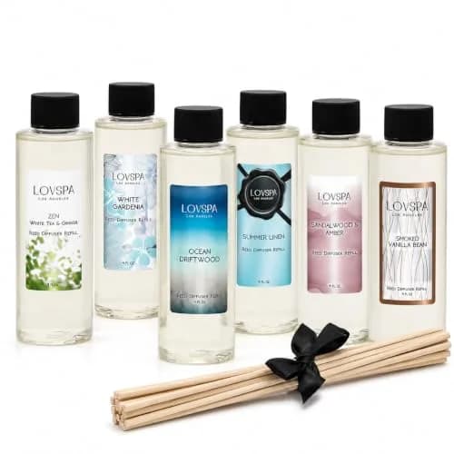 LOVSPA UNWIND Eucalyptus & Mint Reed Diffuser Refill Oil 4 fl oz | Aromatherapy Home Fragrance thumbnail 7