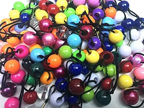 Dossini Assorted Elastic Ponytail Holders Hair Tie (24 Pieces) | Vibrant Colors for All Hair Types thumbnail 1