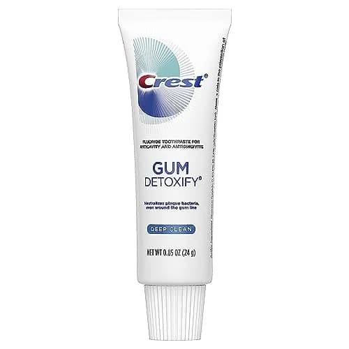 Crest Gum Detoxify Deep Clean Toothpaste 0.85 oz (24 g) | Clinically Proven Healthier Gums thumbnail 1