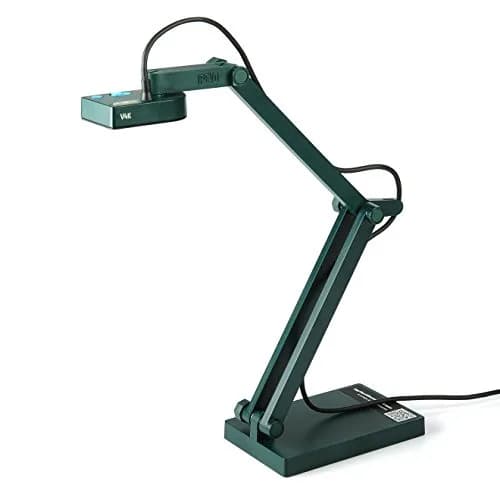 IPEVO V4K Ultra High Definition 8MP USB Document Camera | Plug-and-Play Visualizer for Live Demo — USB version
