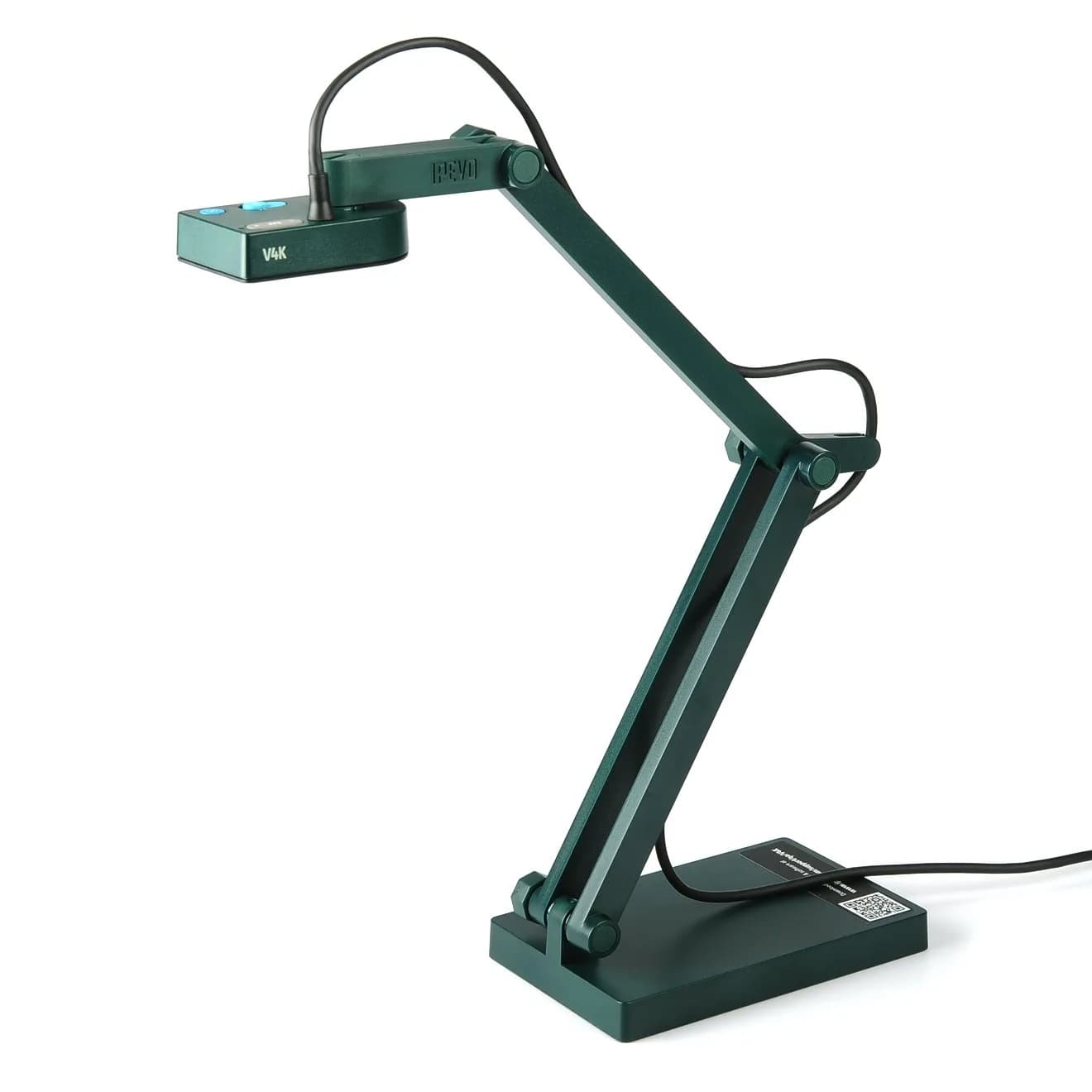 IPEVO V4K Ultra High Definition 8MP USB Document Camera | Plug-and-Play Visualizer for Live Demo - main product image