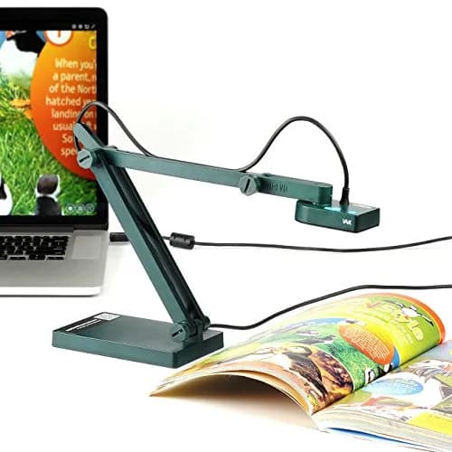 IPEVO V4K Ultra High Definition 8MP USB Document Camera | Plug-and-Play Visualizer for Live Demo thumbnail 9