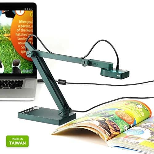 IPEVO V4K Ultra High Definition 8MP USB Document Camera | Plug-and-Play Visualizer for Live Demo thumbnail 3