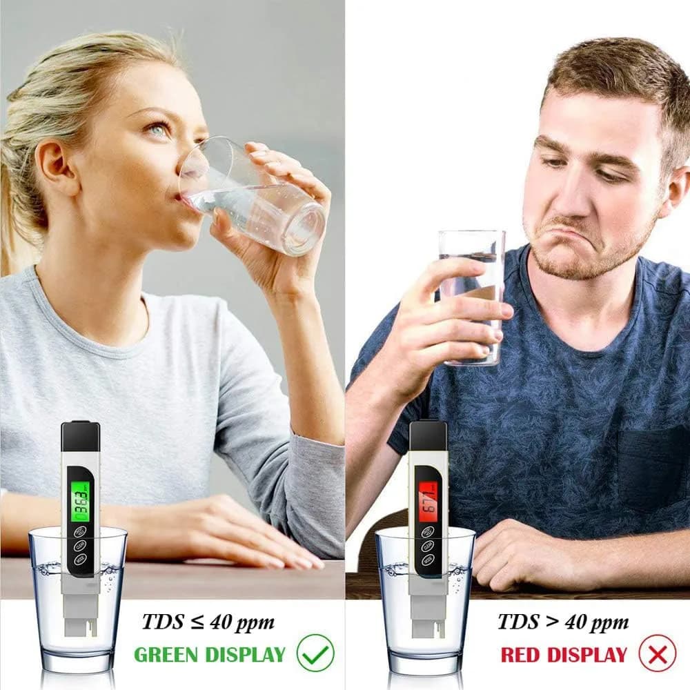 Lxuemlu TDS Meter Digital Water Tester, Accurate and Reliable, Professional TDS, Temperature and EC Meter with Carrying Case, 0-9999ppm, Ideal ppm Meter for Drinking Water, RO/DI System, Aquariums - view 7