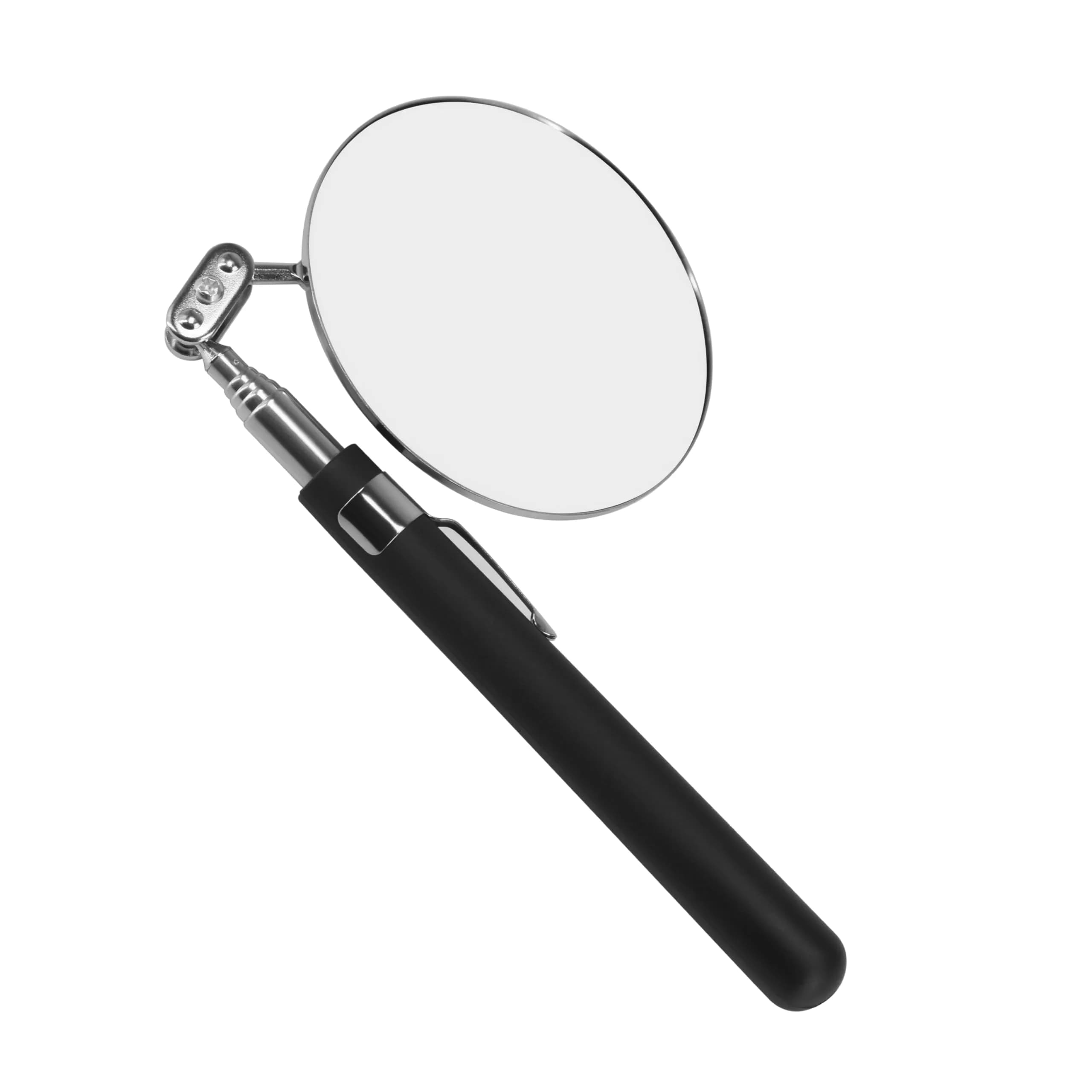 Enbar Telescopic Inspection Mirror with 360° Swivel Head | 85mm Round Mirror, 34" Extended Reach - view 2