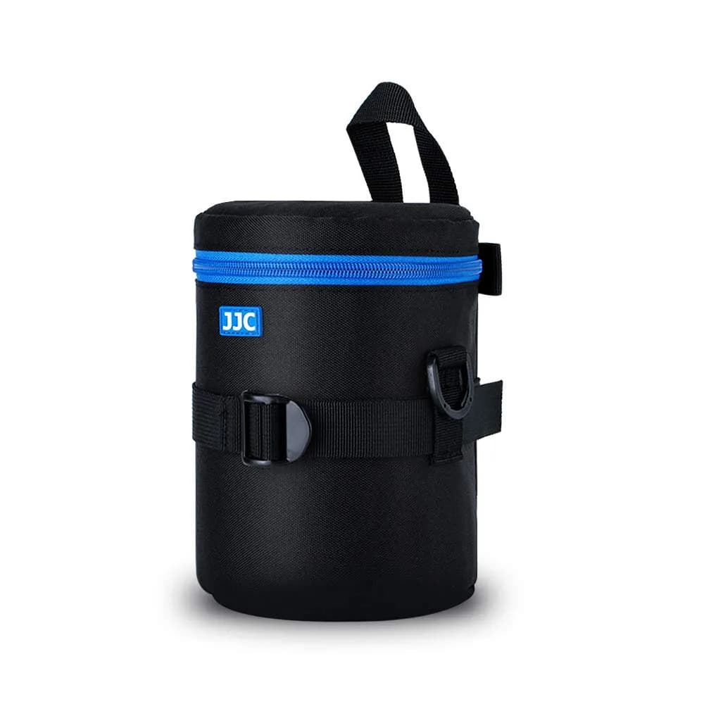 JJC Camera Lens Case Pouch, Padded Bag Fits Lens up to 3.9 x 6.5 (D x L) — XL
