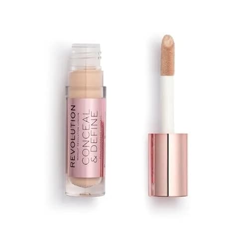 Revolution Beauty London Conceal & Define Concealer 0.14 oz | Full Coverage, Matte Finish, Vegan & Cruelty-Free thumbnail 2