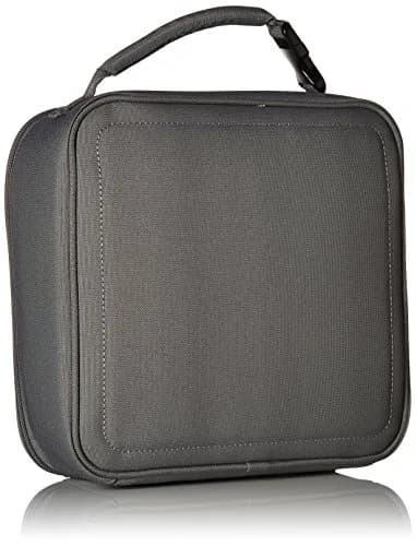 LEGO Lunch Bag, Durable and Insulated, with Mesh Pouch and Zip Compartment, Gray | Fun LEGO Brick Shape for Kids & Adults thumbnail 2