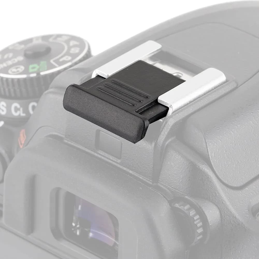 JJC 2-Pack Camera Hot Shoe Cover Cap for Nikon Zf Zfc Z30 Z50II Z9 Z8 Z7 Z6II Z5II D850 D810 D780 D750 D7500 D7200 D5600 D5500 Coolpix P950 | Protects Hot Shoe Contacts - view 5