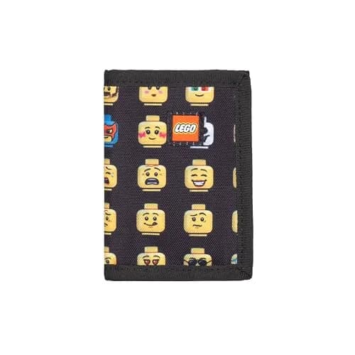 LEGO Kids Unisex Trifold Wallet with Clear ID Window, Card & Cash Pockets, Secure Hook & Loop Closure thumbnail 2