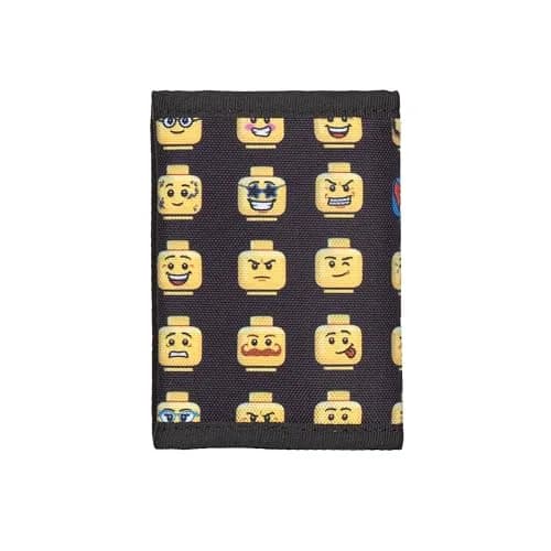 LEGO Kids Unisex Trifold Wallet with Clear ID Window, Card & Cash Pockets, Secure Hook & Loop Closure thumbnail 3