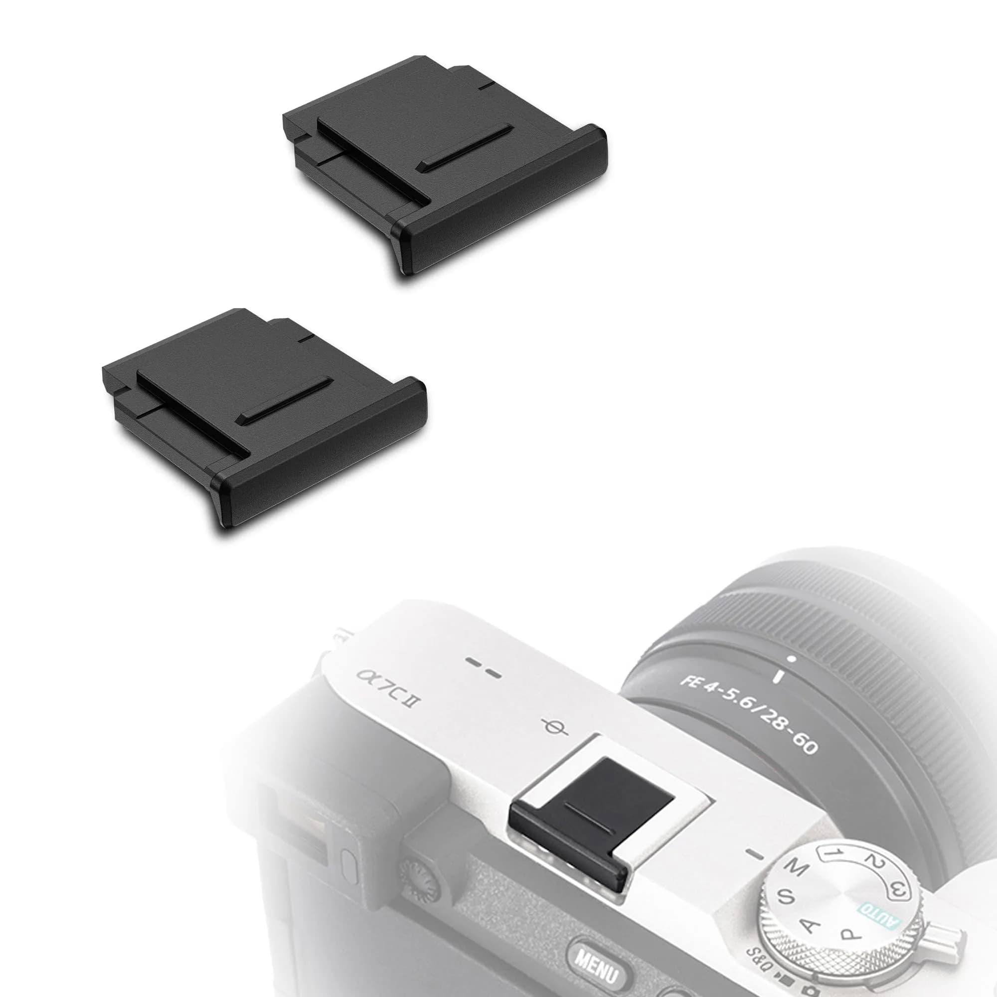JJC 2-Pack Camera Hot Shoe Cover Cap for Sony Multi-Interface Cameras | Replaces Sony FA-SHC1M - main product image
