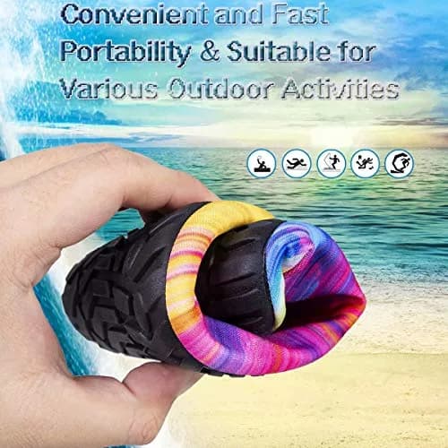 YALOX Water Shoes Women's Men's Outdoor Beach Swimming Aqua Socks Quick-Dry Barefoot Shoes Surfing Yoga Pool Exercise | Breathable & Shock Absorbing thumbnail 5