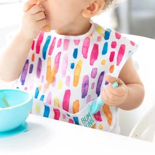Bumkins SuperBib Baby & Toddler Bibs 3-Pack | Waterproof, Adjustable, Mess Saver for 6-24 Months thumbnail 3