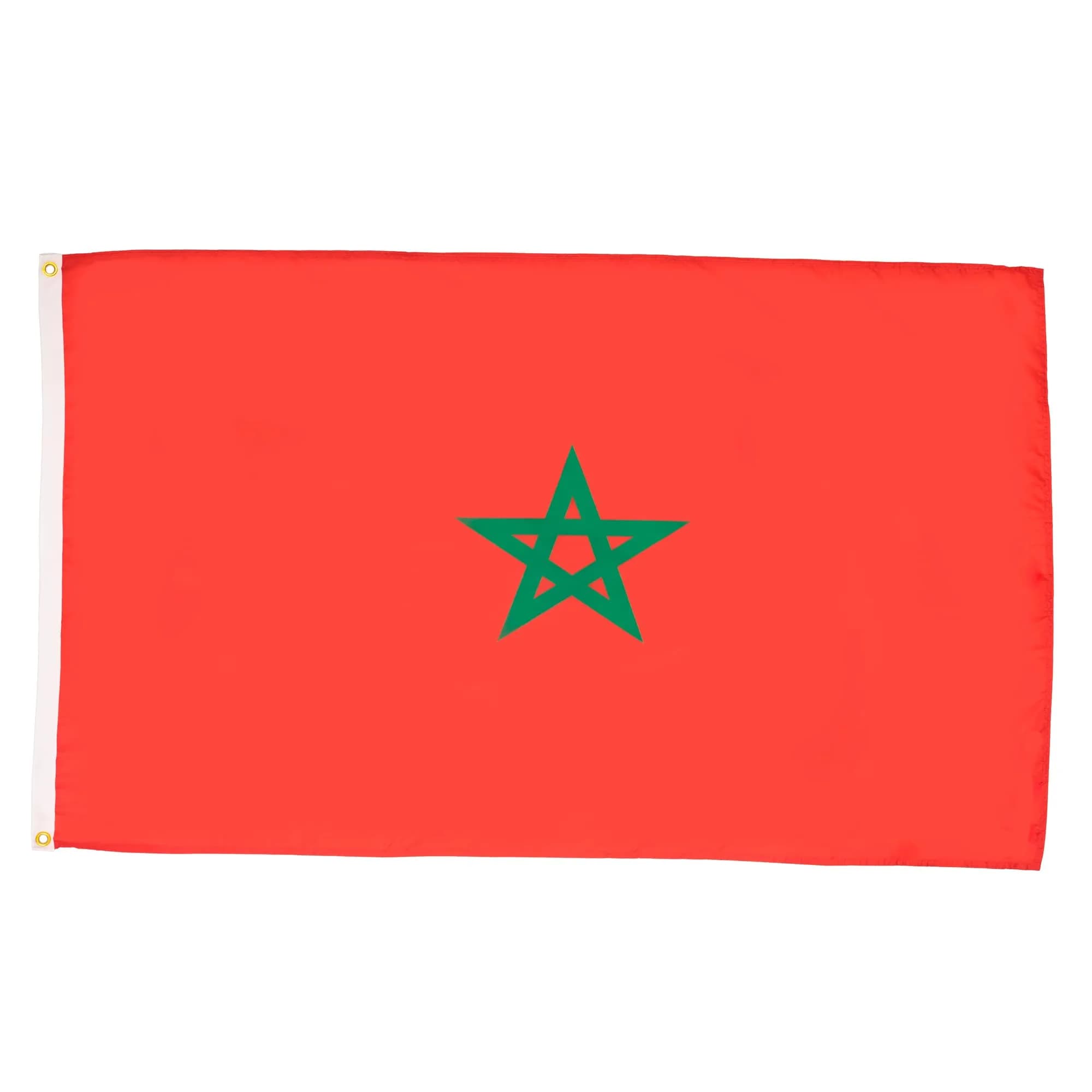 AZ FLAG Morocco Flag 3x5 ft | Moroccan Polyester Flag with Metal Grommets for Indoor Use — Morocco