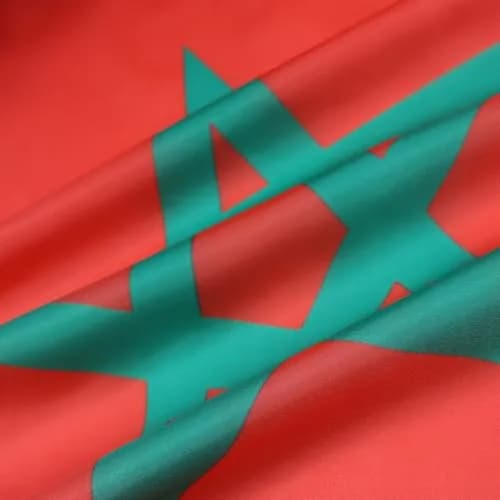 AZ FLAG Morocco Flag 3x5 ft | Moroccan Polyester Flag with Metal Grommets for Indoor Use thumbnail 3