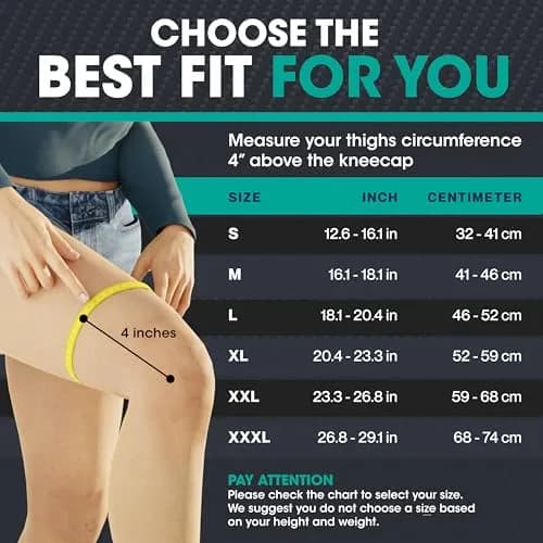 Modvel Compression Knee Brace 2-Pack | FDA Approved, Doctor Recommended, Adjustable Fit thumbnail 5