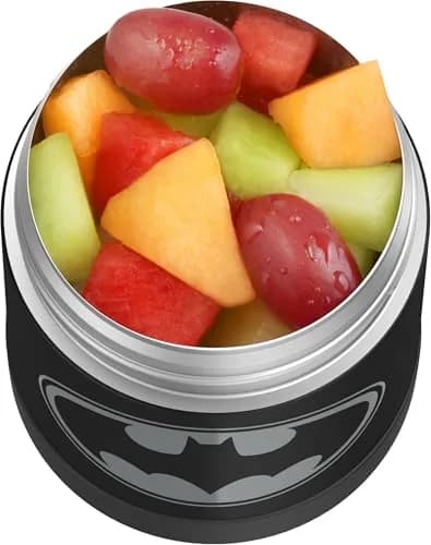 THERMOS FUNTAINER 10 oz Kids Food Jar | Vacuum Insulated Stainless Steel, Batman thumbnail 3