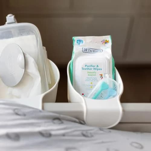 Dr. Talbot's Pacifier and Teether Wipes 96 Count | All Natural, Alcohol-Free, Food-Grade Cleaning Wipes thumbnail 6