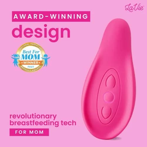 LaVie Lactation Massager with 5 Vibration Modes | 1 Count (Rose) thumbnail 2