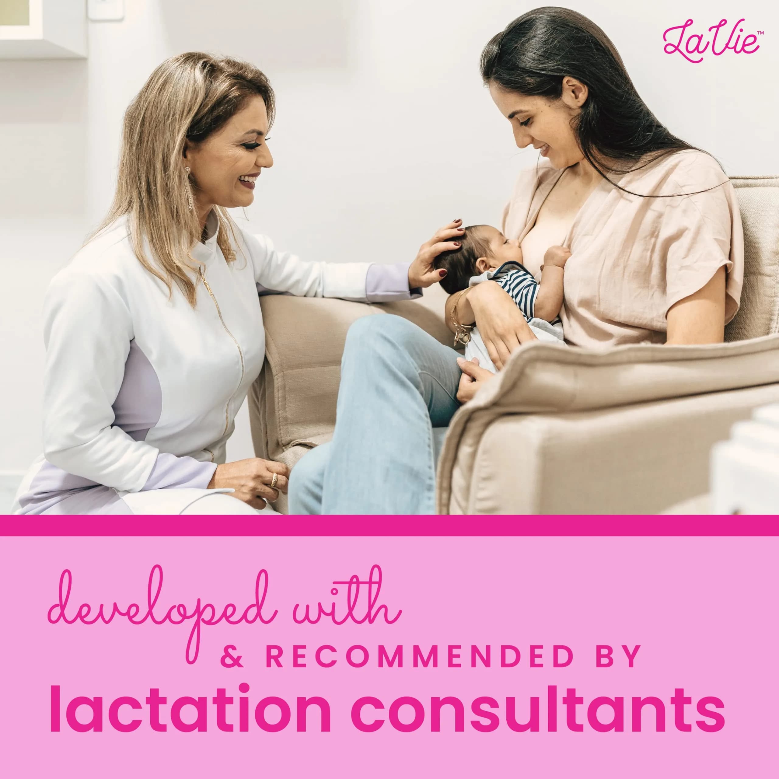 LaVie Lactation Massager with 5 Vibration Modes | 1 Count (Rose) - view 3