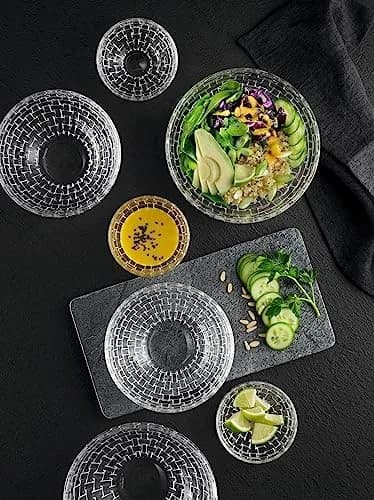 Nachtmann Bossa Nova Round Crystal Dip Bowls | 4-Piece Set for Dips & Sauces, Dishwasher Safe thumbnail 3