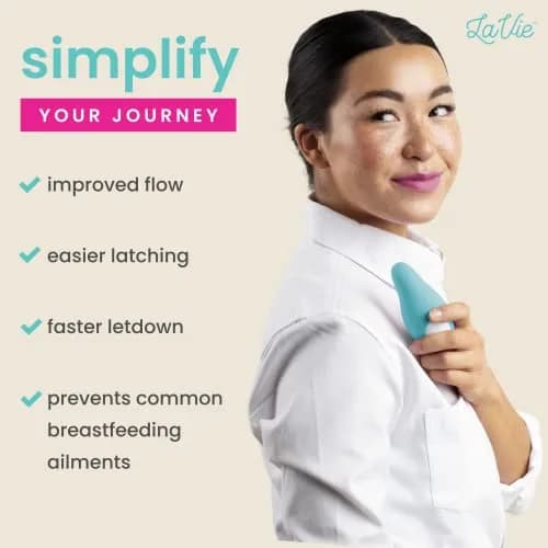 LaVie Lactation Massager Teal | 3 Vibration Modes, Medical-Grade Silicone, Rechargeable Battery thumbnail 8