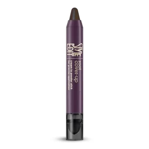 STYLE EDIT Root Touch Up Stick, Dark Brown | Instant Gray Coverage, Travel-Friendly, Made in USA thumbnail 1