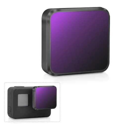 LENSKINS ND32 Filter for GoPro Hero 7 Black/Hero 6 Black/Hero 5 Black | Ultra Slim, Japanese Optic Glass, Nano Coated thumbnail 1