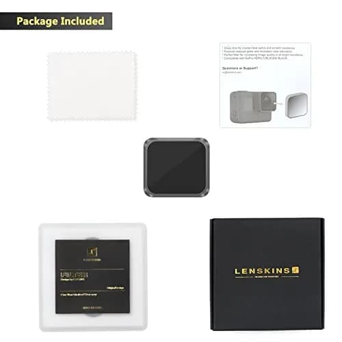 LENSKINS ND32 Filter for GoPro Hero 7 Black/Hero 6 Black/Hero 5 Black | Ultra Slim, Japanese Optic Glass, Nano Coated thumbnail 8