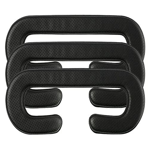 SATINIOR 4 Pack Face Pad Cover PU Leather Foam Headset Cushion | Breathable, Easy to Clean, Comfortable Fit thumbnail 6