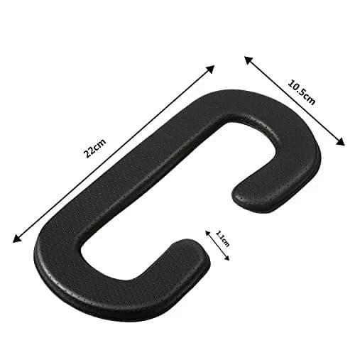 SATINIOR 4 Pack Face Pad Cover PU Leather Foam Headset Cushion | Breathable, Easy to Clean, Comfortable Fit thumbnail 2